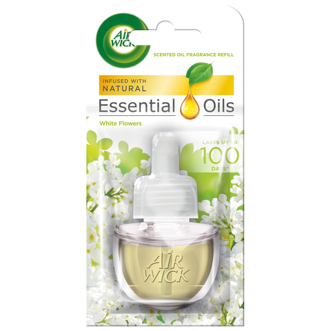 Airwick Electric náplň New Bílé květy 19ml