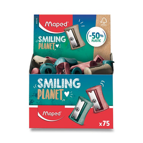 Ořezávátko Maped Smiling Planet Vivo - 1 otvor, mix barev