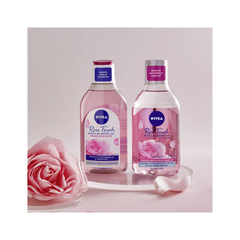Nivea micelární voda Rose touch