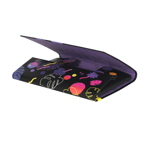 Desky na sešity A5 s širokou gumou - Stitch pastel vzor 2