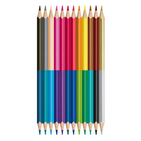 Pastelky Maped Color'Peps Duo - Oboustranné Pastelky