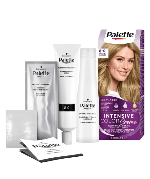 Palette Barva na vlasy Intensive Color Creme Světle plavý 8-0