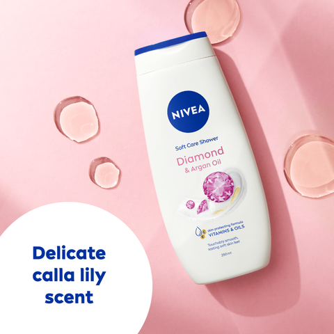 Nivea sprchový gel Diamond and Argan oil 250ml