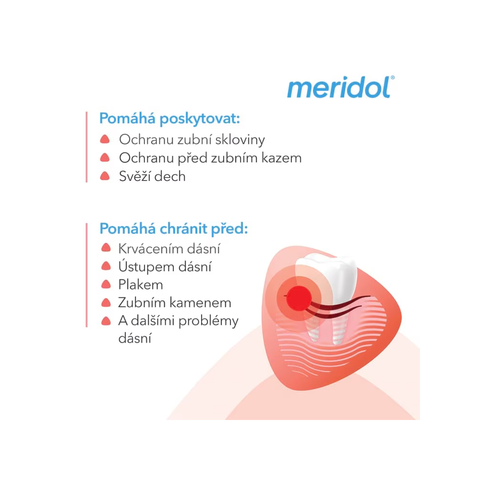 Meridol Complete Care ústní voda 400ml