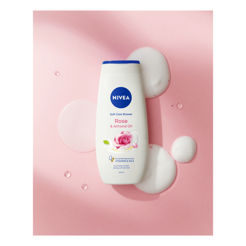 Nivea sprchový gel Rose a Almond oil 250ml