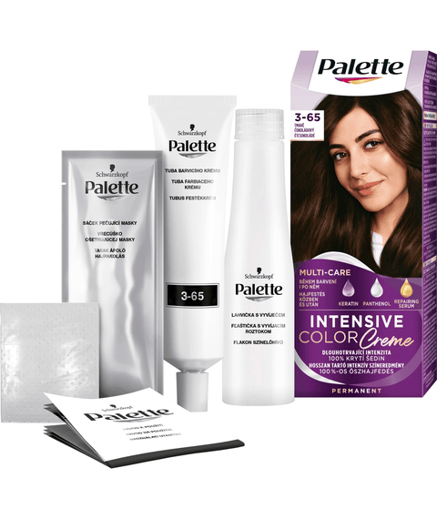 Palette Barva na vlasy Intensive Color Creme Tmavě čokoládový 3-65