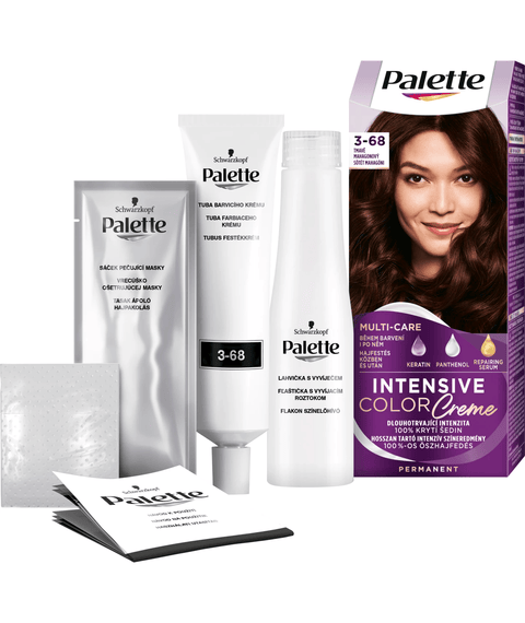 Palette Barva na vlasy Intensive Color Creme Tmavě mahagonový 3-68
