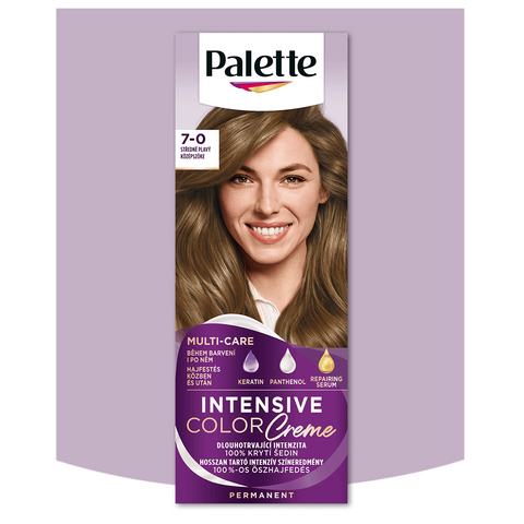 Palette Barva na vlasy Intensive Color Creme Středně plavý 7-0