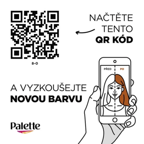 Palette Barva na vlasy Intensive Color Creme Světle plavý 8-0