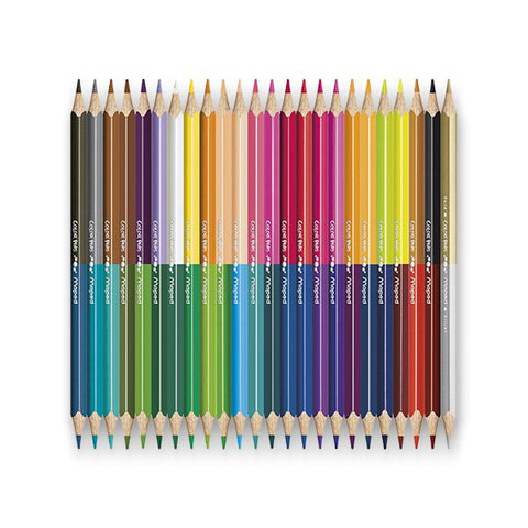 Pastelky Maped Color'Peps Duo - Oboustranné Pastelky