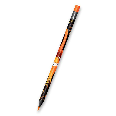 Dětské fixy a pastelky Maped Color'Peps Monster - 12 fixů a 15 pastelek