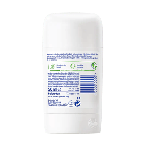 Nivea Tuhý Deodorant New Invisible Black & White Clear 50ml