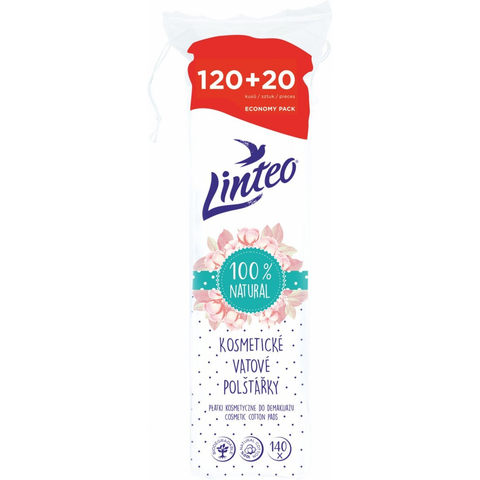 Vatové polštářky Linteo – 140 ks