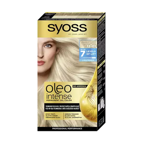 Syoss Barva na vlasy Oleo Intense Ultra platinový 12-01