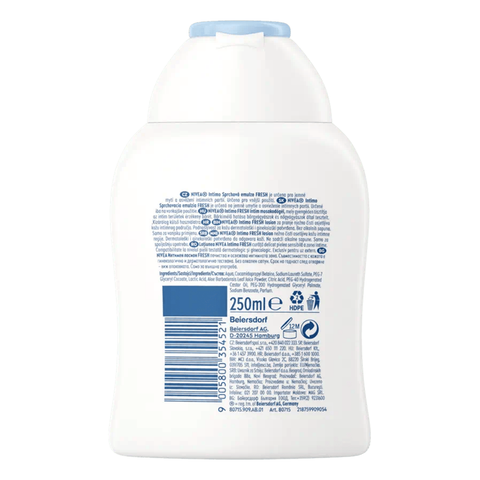 Nivea Intimo Sprchová emulze Fresh Comfort 250ml