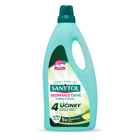 Sanytol Čistič podlahy 4 účinky 1l