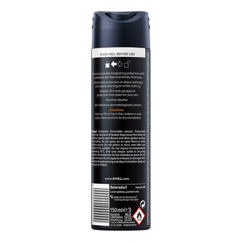 Nivea Sprej antiperspirant pro muže Black & White Ultimate Impact