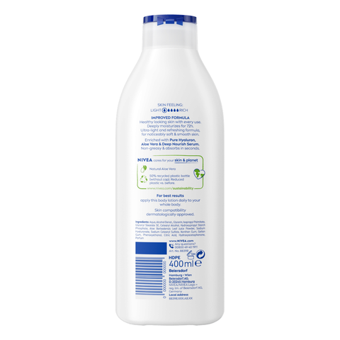 Nivea Tělové mléko Aloe & Hydration 250ml