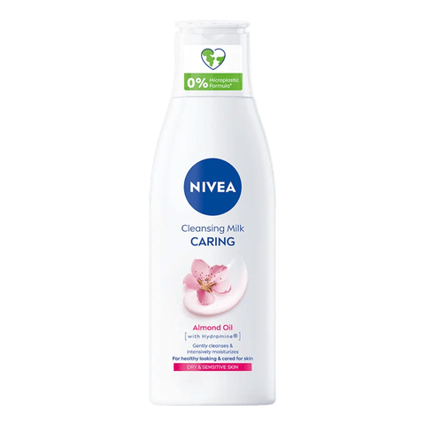 Nivea Pečující čisticí pleťové mléko Almond Oil 200ml