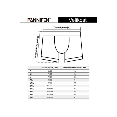 Pánské bambusové boxerky – pruhované