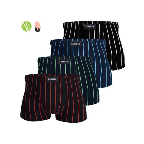 Pánské bambusové boxerky – pruhované