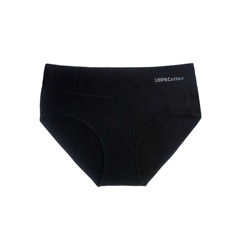 Dámské bavlněné kalhotky s vysokým pasem