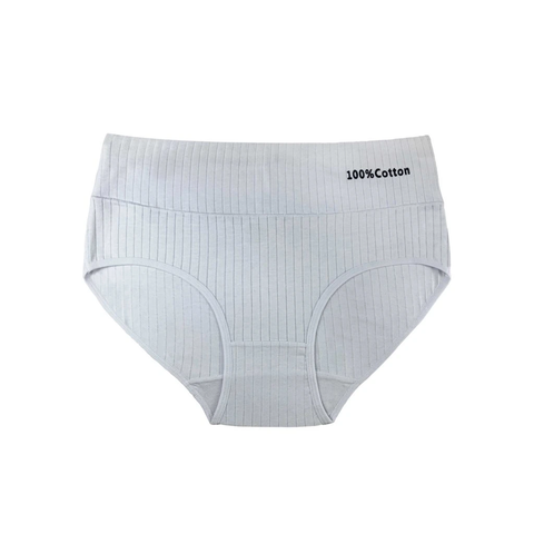 Dámské bavlněné kalhotky s vysokým pasem