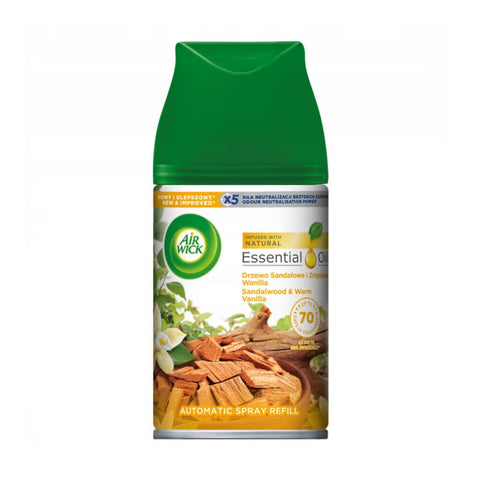 Air Wick Freshmatic náplň Vanilka a santalové dřevo 250ml