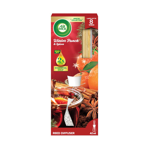 Air Wick Vonné tyčinky Winter Punch & Spices 42 ml