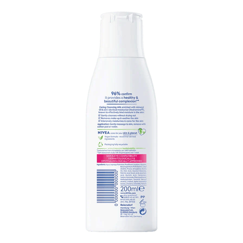 Nivea Pečující čisticí pleťové mléko Almond Oil 200ml