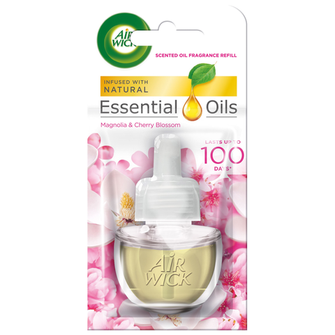 Airwick Electric náplň New Magnolie a květy třešní 19ml