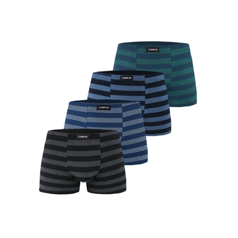 Pánské bavlněné boxerky – pruhované