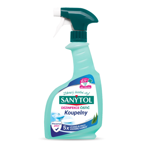 Sanytol Dezinfekční čistič na koupelny a vodní kámen 500ml