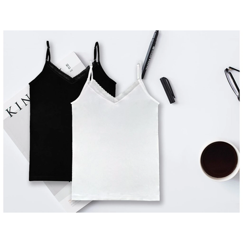 Dámské jednobarevné tílko – pohodlný klasický střih