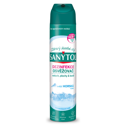 Sanytol Dezinfekční osvěžovač vzduchu horská 300ml