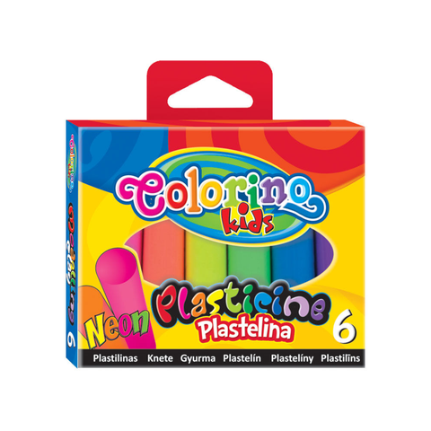 Colorino plastelína NEON 6 barev