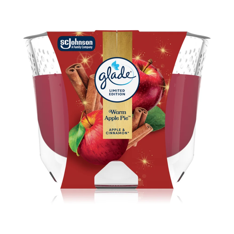 Glade Vonná svíčka Warm Apple Pie / Limitovaná edice