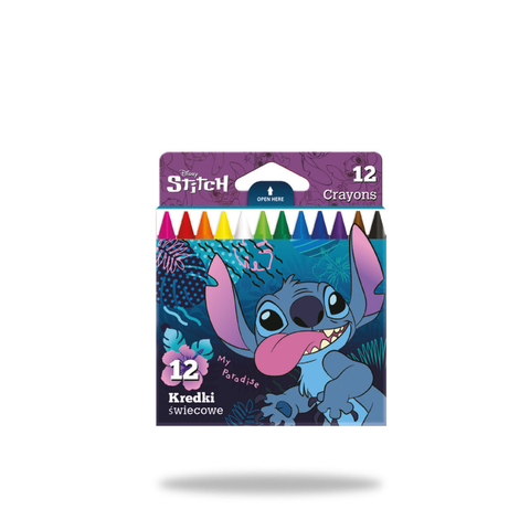 Stitch Blue voskovky 12ks