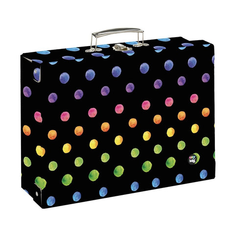 Kufřík lamino hranatý A4 OXY GO Dots