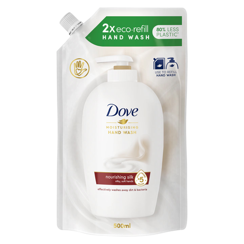 Dove Tekuté mýdlo Silk 500 ml