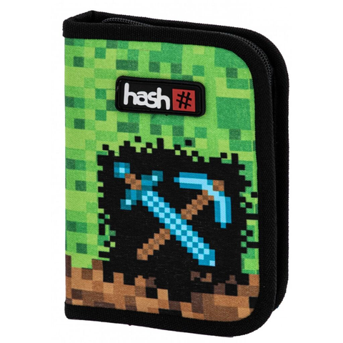 Penál HASH 1 zip 1kl PIXEL PWR
