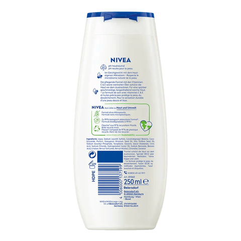 Nivea Cashmere & Cottonseed Oil 250ml