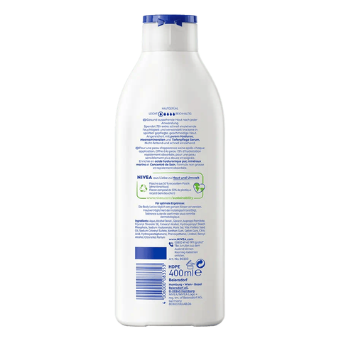 Nivea Tělové mléko Express normální pleť 400ml