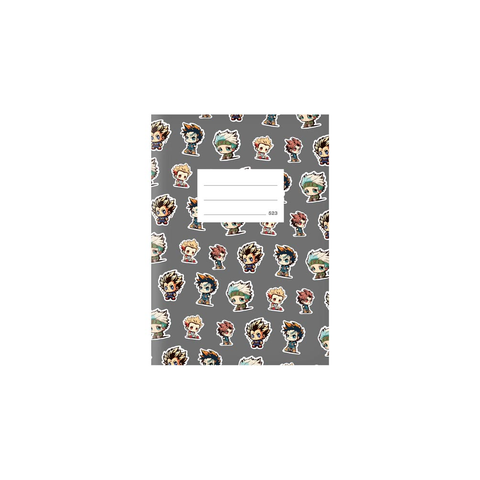 MFP Školní sešit A5 – Anime postavičky / LUX 523 / 20 listů / linka
