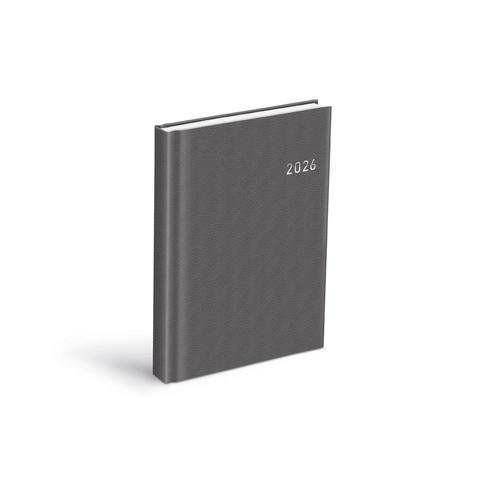 Diář 2026 D801 PVC dark gray