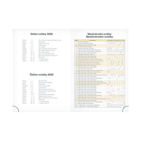 Diář 2026 T805 Lamino 1