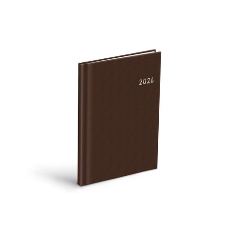 Diář 2026 T805 PVC dark brown