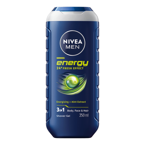 Nivea Men sprchový gel Energy 24H Fresh effect 250ml