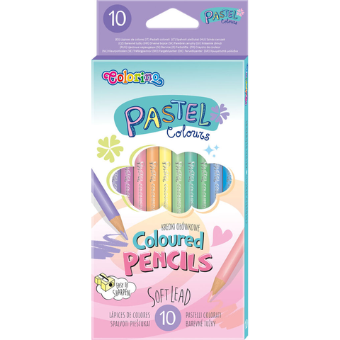 Colorino pastelky 10 barev pastelové