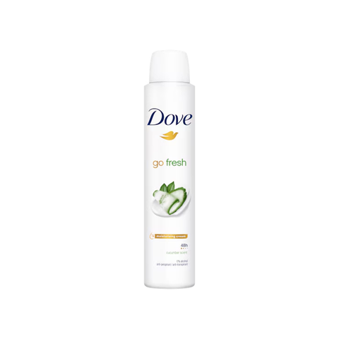 Dove Antiperspirant ve spreji Go Fresh Okurka&Zelený čaj 200ml